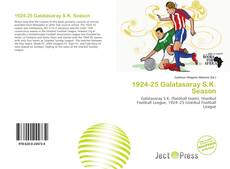 Capa do livro de 1924-25 Galatasaray S.K. Season 
