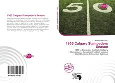 Portada del libro de 1955 Calgary Stampeders Season