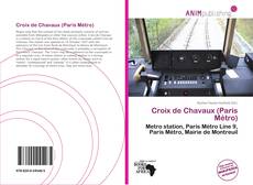 Croix de Chavaux (Paris Métro) kitap kapağı