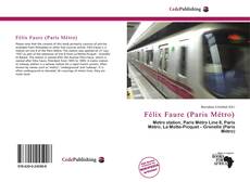 Buchcover von Félix Faure (Paris Métro)