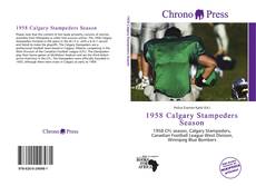 Buchcover von 1958 Calgary Stampeders Season