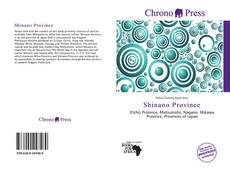 Buchcover von Shinano Province