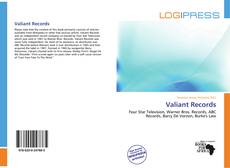 Capa do livro de Valiant Records 