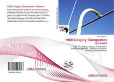 Capa do livro de 1960 Calgary Stampeders Season 