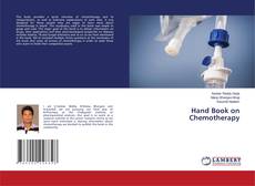 Couverture de Hand Book on Chemotherapy