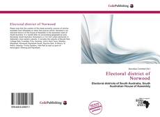 Buchcover von Electoral district of Norwood