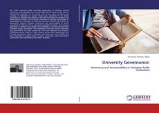 Copertina di University Governance: