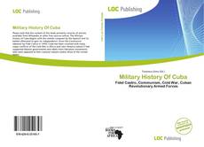 Buchcover von Military History Of Cuba