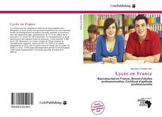 Capa do livro de Lycée en France 