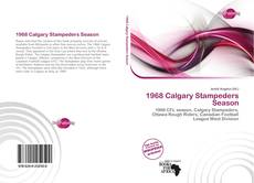 Portada del libro de 1968 Calgary Stampeders Season