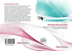 Bookcover of Herbert Brownstein