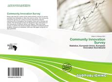 Portada del libro de Community Innovation Survey