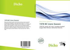 Bookcover of 1978 BC Lions Season