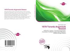 Portada del libro de 1978 Toronto Argonauts Season