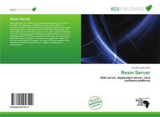 Borítókép a  Resin Server - hoz