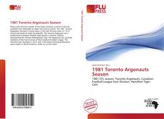 Copertina di 1981 Toronto Argonauts Season