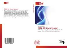 Copertina di 1982 BC Lions Season
