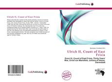 Capa do livro de Ulrich II, Count of East Frisia 