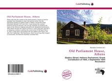 Capa do livro de Old Parliament House, Athens 