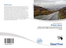 Portada del libro de Rubén Xaus