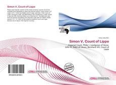 Bookcover of Simon V, Count of Lippe
