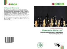 Bookcover of Aleksandar Matanović