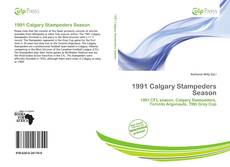 Buchcover von 1991 Calgary Stampeders Season