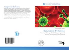 Bookcover of Complement Deficiency