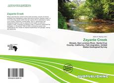 Portada del libro de Zayante Creek