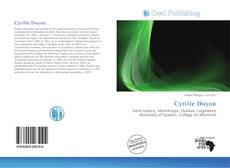 Portada del libro de Cyrille Doyon