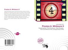 Portada del libro de Preston A. Whitmore II