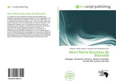 Capa do livro de Henri-Marie Ducrotay de Blainville 