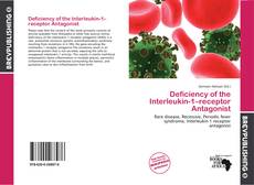 Buchcover von Deficiency of the Interleukin-1–receptor Antagonist