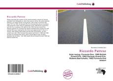 Capa do livro de Riccardo Patrese 