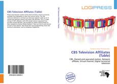 Обложка CBS Television Affiliates (Table)