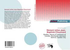 Portada del libro de Honoré Julien Jean-Baptiste Chouinard