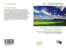 Capa do livro de American Cordillera 