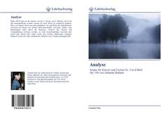 Buchcover von Analyse