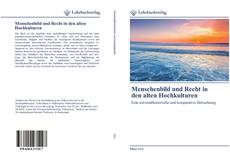 Capa do livro de Menschenbild und Recht in den alten Hochkulturen 