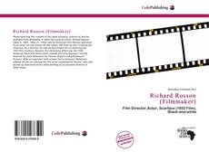 Capa do livro de Richard Rosson (Filmmaker) 