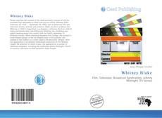 Bookcover of Whitney Blake