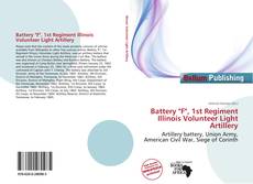 Portada del libro de Battery "F", 1st Regiment Illinois Volunteer Light Artillery