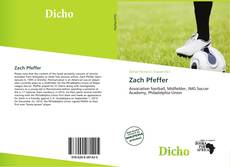 Zach Pfeffer kitap kapağı