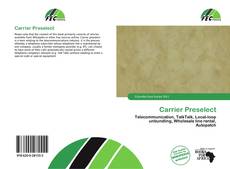 Carrier Preselect的封面