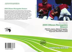 Portada del libro de 2005 Ottawa Renegades Season