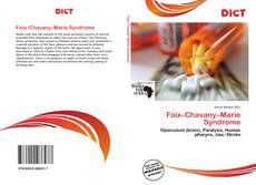Bookcover of Foix–Chavany–Marie Syndrome