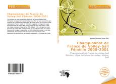 Обложка Championnat de France de Volley-ball Féminin 2000-2001