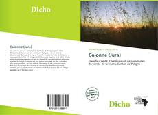 Colonne (Jura) kitap kapağı