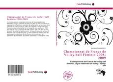 Capa do livro de Championnat de France de Volley-ball Féminin 2008-2009 