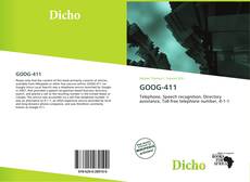 GOOG-411 kitap kapağı